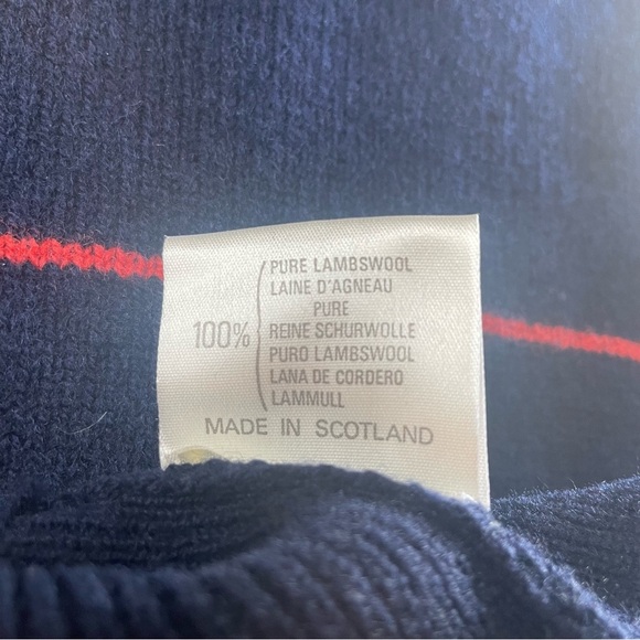 Men’s  Vintage Pringle Wool sweater vintage lambswool made in scotland - Picture 5 of 5